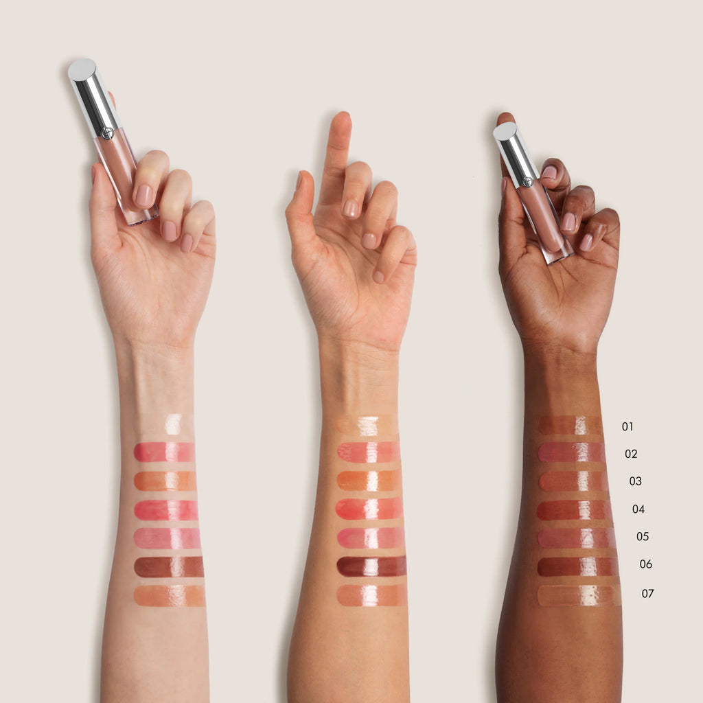 Armani Beauty  Prisma Glass Hydrating Lip Gloss with Squalane