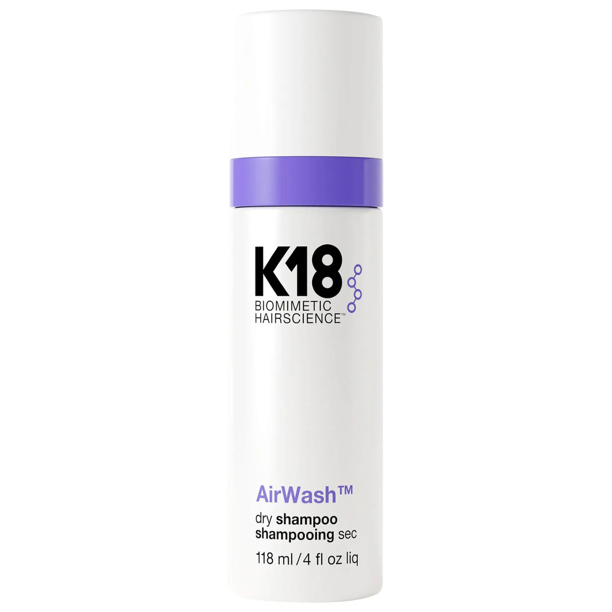 K18 Biomimetic Hairscience  AirWash™ Dry Shampoo 118ml