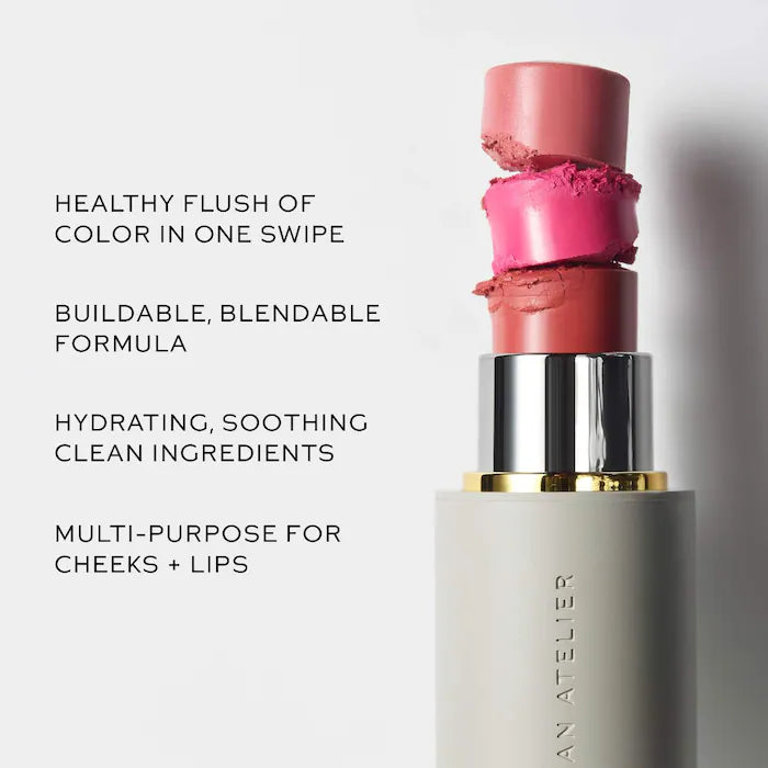Westman Atelier  Mini Petite Baby Cheeks Lip + Cheek Cream Blush Stick