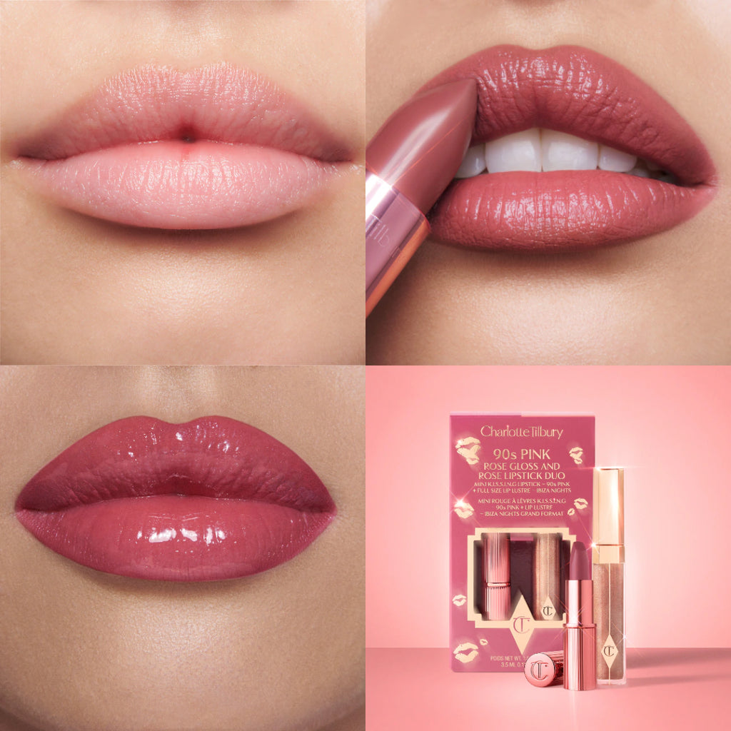 Charlotte Tilbury  K.I.S.S.I.N.G Lipstick and Lip Gloss Duos