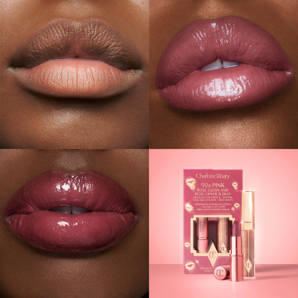 Charlotte Tilbury  K.I.S.S.I.N.G Lipstick and Lip Gloss Duos