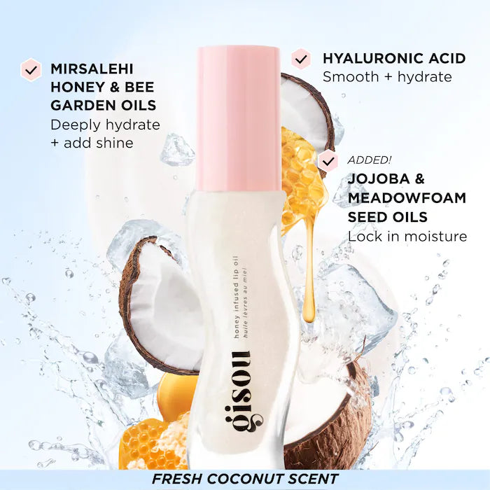 Gisou Honey Infused Hydrating Lip Oil