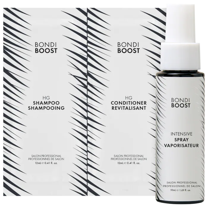 BondiBoost HG Shampoo & Conditioner + Intensive Spray trial size- 50 ml