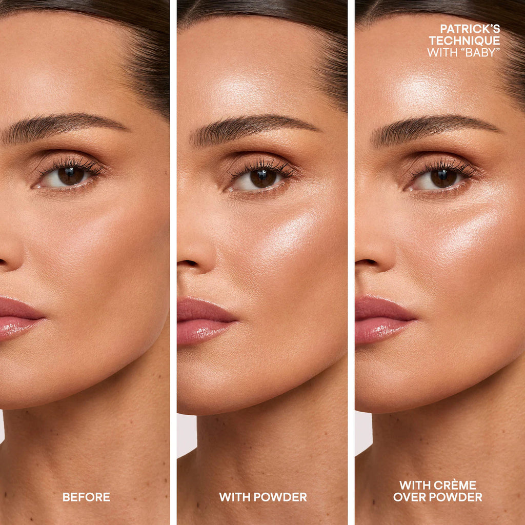 PATRICK TA Major Glow Creme & Powder Light Reflecting Translucent Highlighter Duo