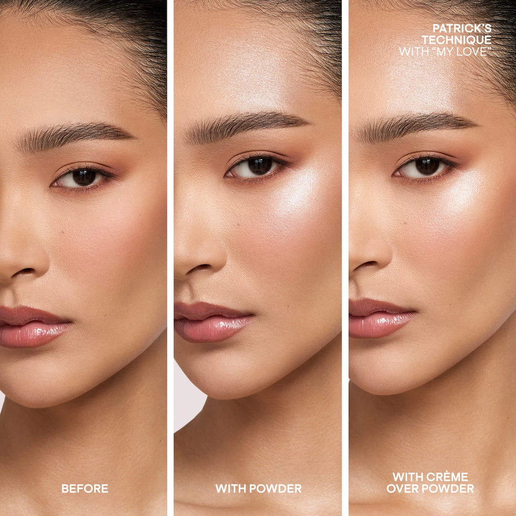 PATRICK TA Major Glow Creme & Powder Light Reflecting Translucent Highlighter Duo