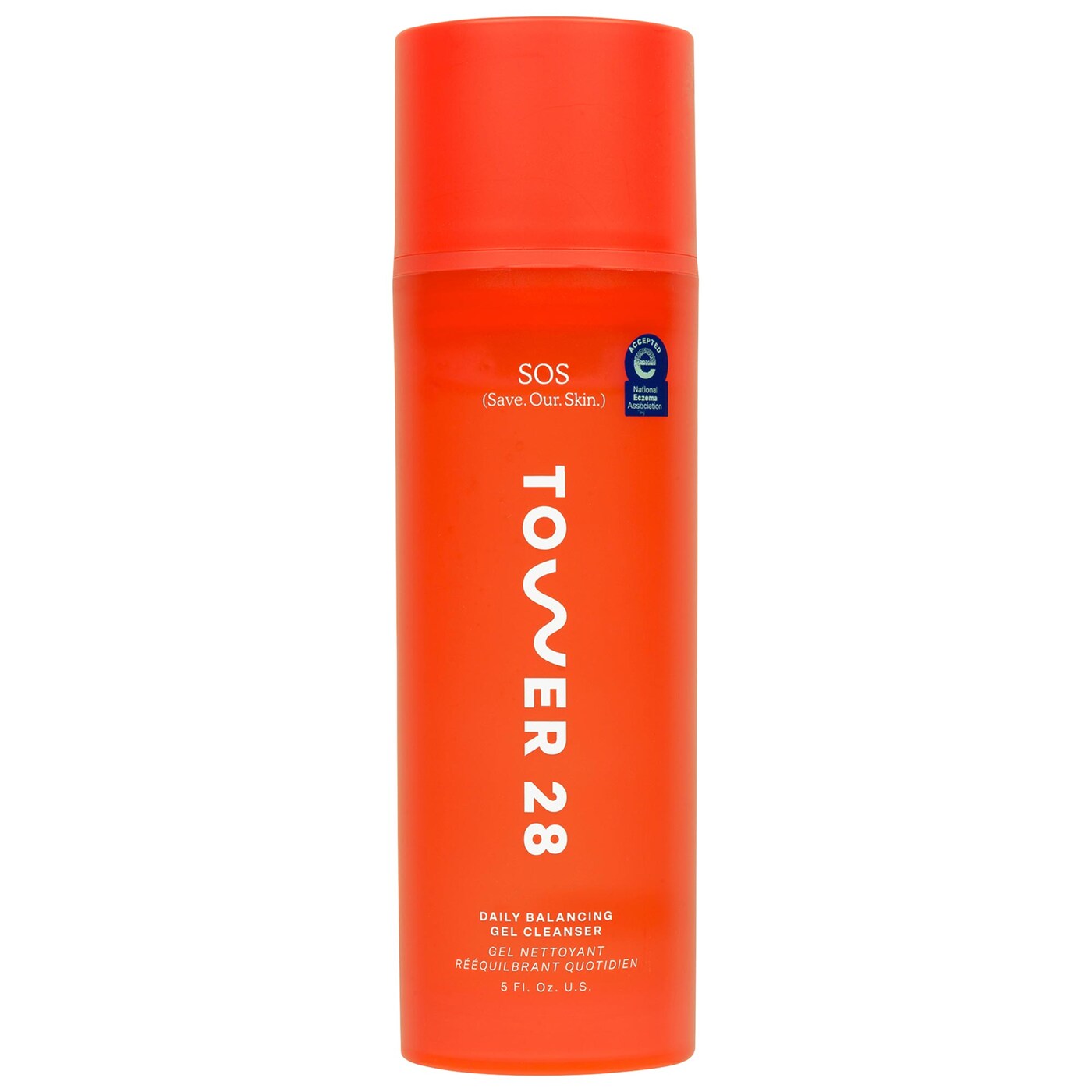 Tower 28 Beauty  SOS Gentle Hydrating Gel Cleanser + Makeup Remover 148ml