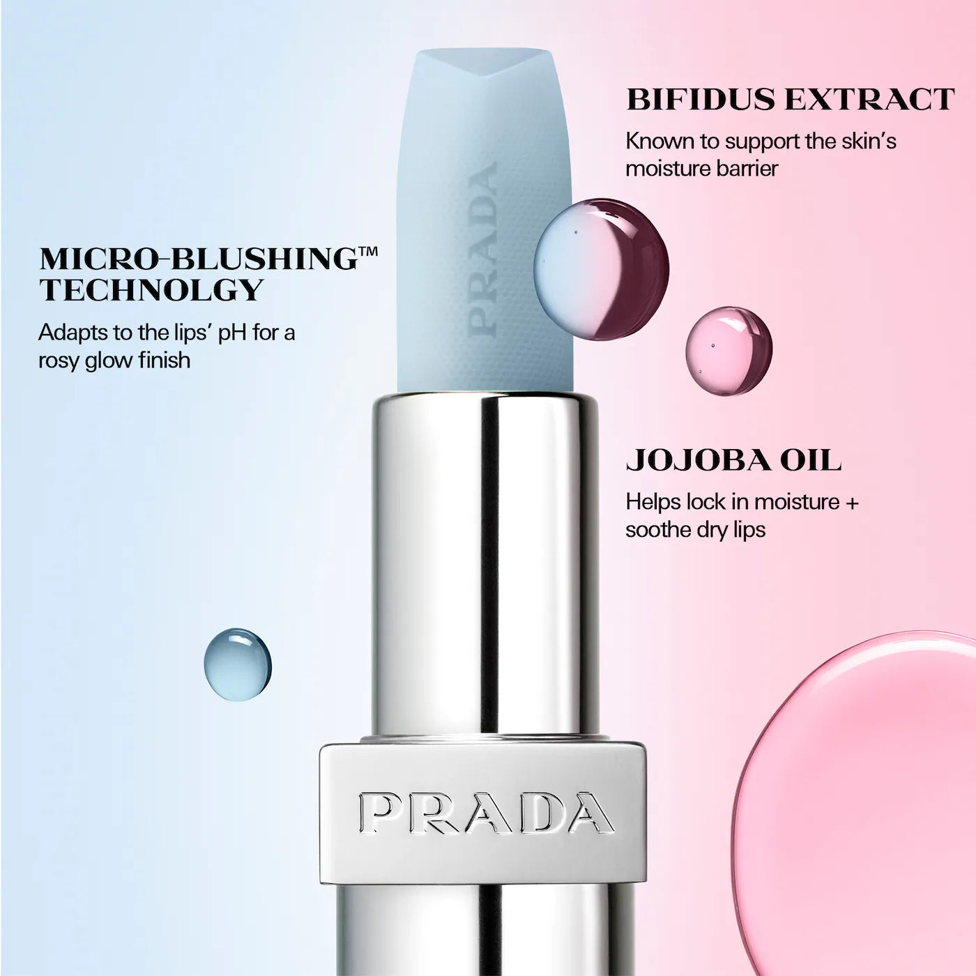 Prada  Hydrating Lip Balm with Jojoba Oil
