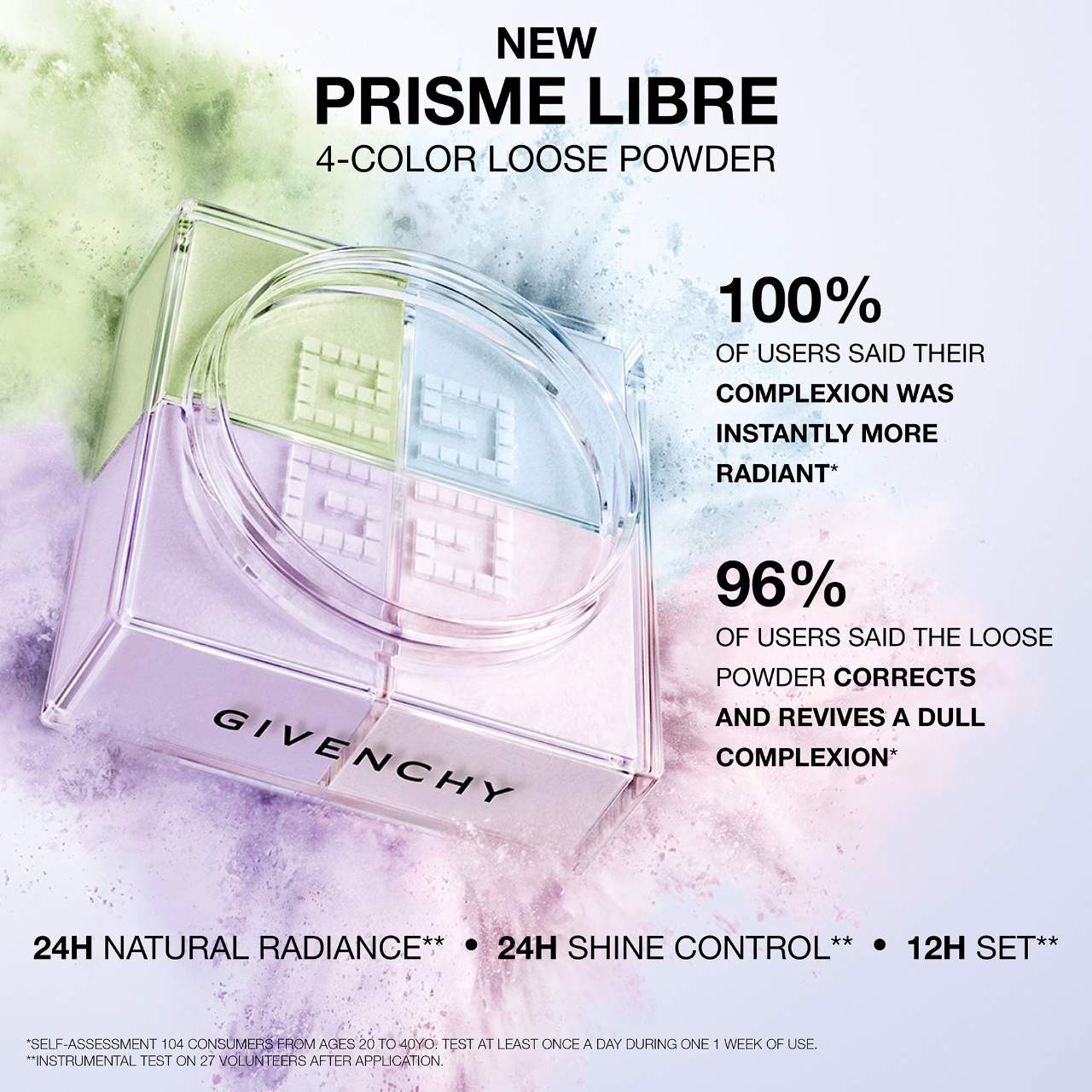 Givenchy  Prisme Libre Illuminating & Color Correcting Loose Powder 01