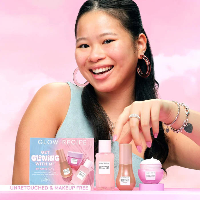 Glow Recipe Get Glowing With Me™ Kit by Katie Fang with Hue Drops Tinted Serum