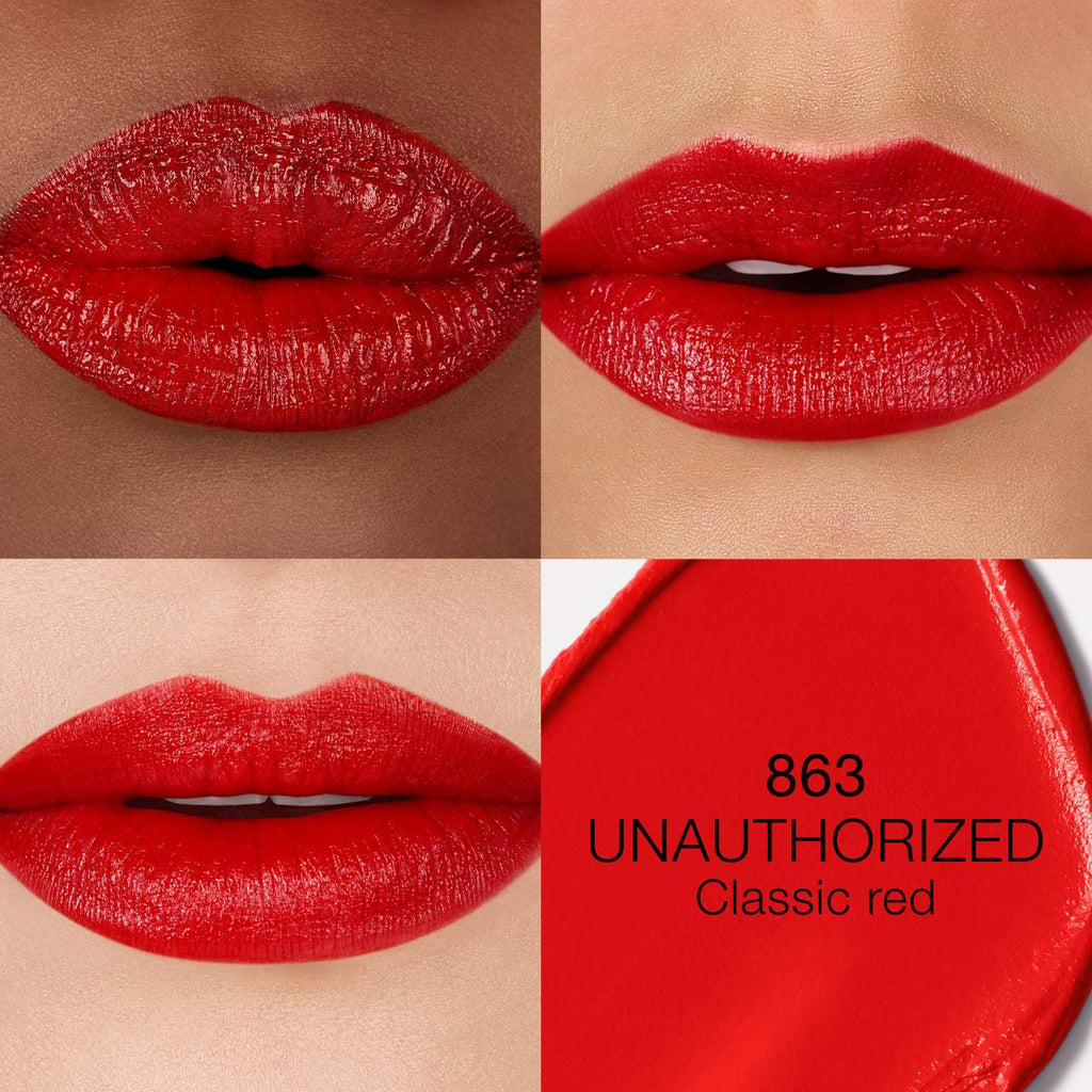 NARS  Explicit Refillable Satin Lipstick Unauthorized – 863 - classic red