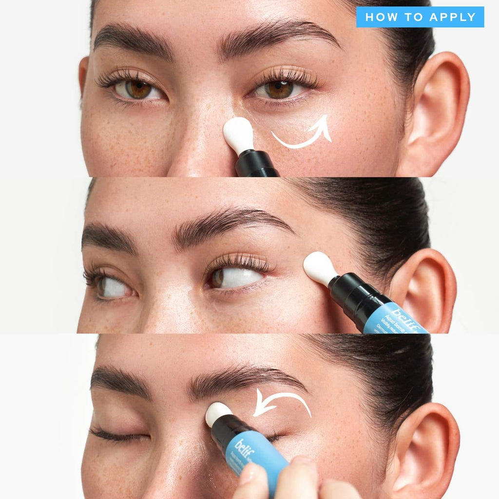 belif  Aqua Bomb Depuffing Eye Gel with Caffeine + Hyaluronic Acid 15ml