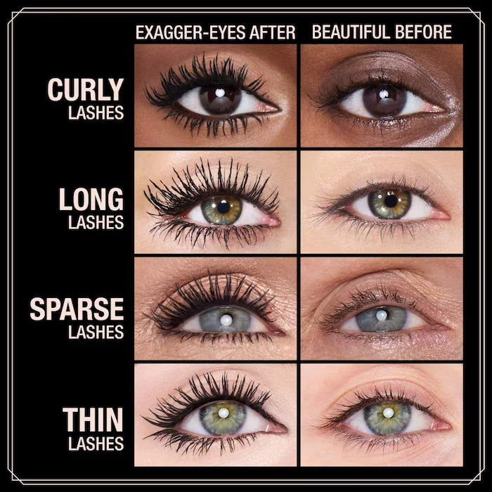 Charlotte Tilbury  Exagger-eyes Volumizing and Curling Mascara 2ml