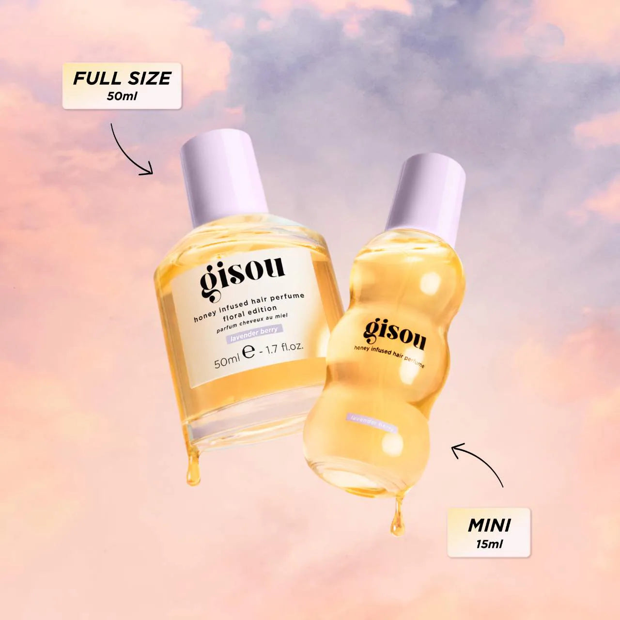 Gisou  Lavender Berry Honey Infused Hair Perfume
