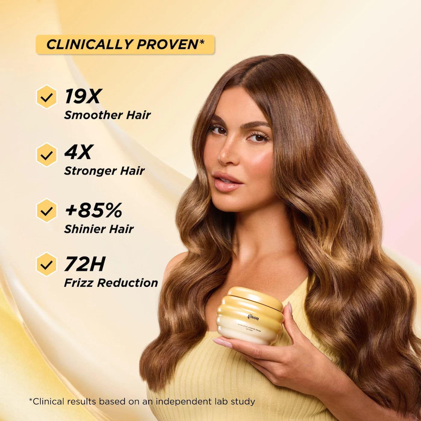 Gisou  Honey Gloss Ceramide Therapy Hydrating Hair Mask 230ml
