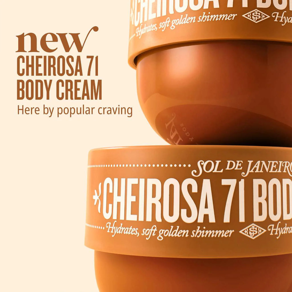 Sol de Janeiro  Cheirosa 71 Vanilla & Macadamia Scented Body Cream for Dry Skin 240ml