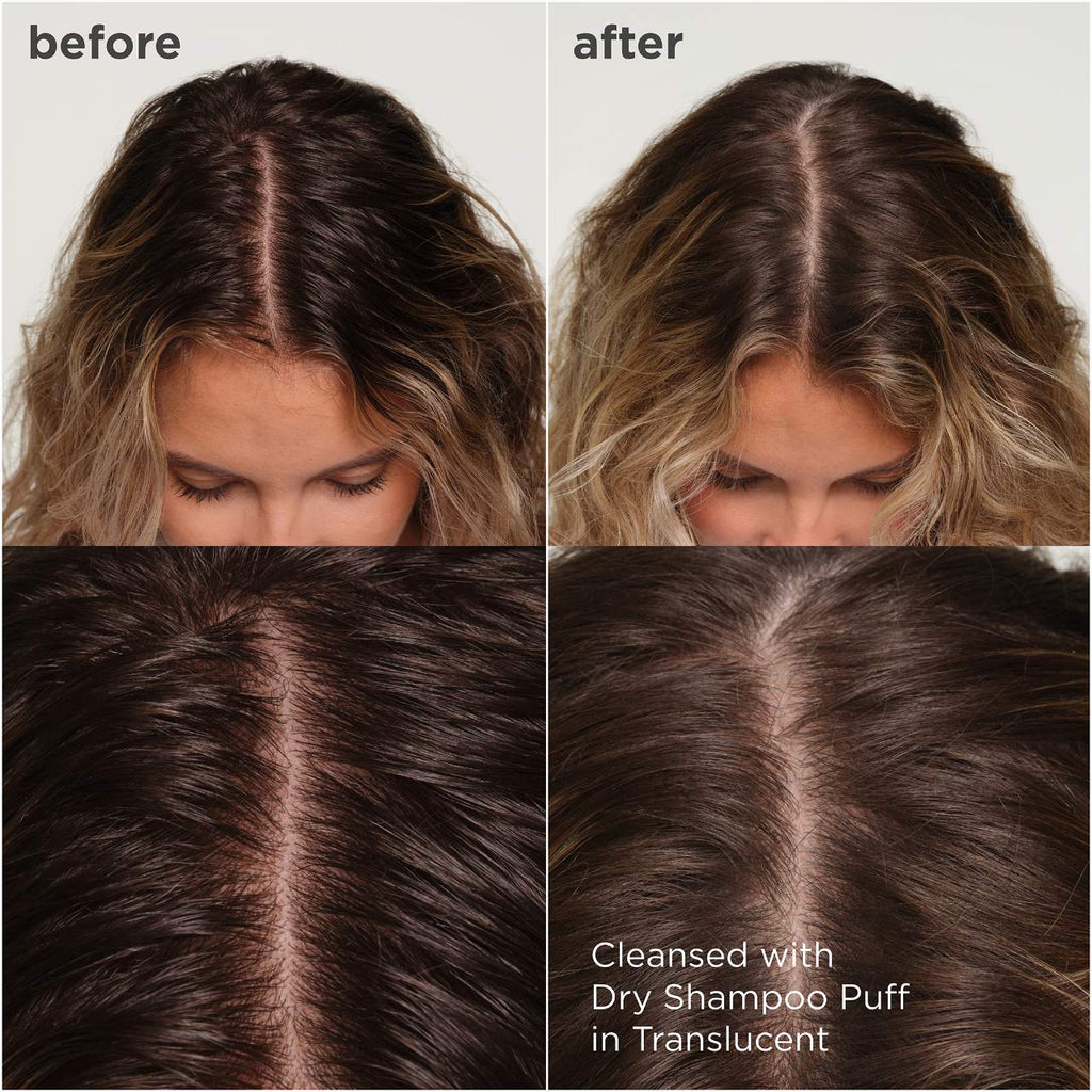 Briogeo  Style + Treat Non-Aerosol & Talc-Free Dry Shampoo Powder Puff 15GT