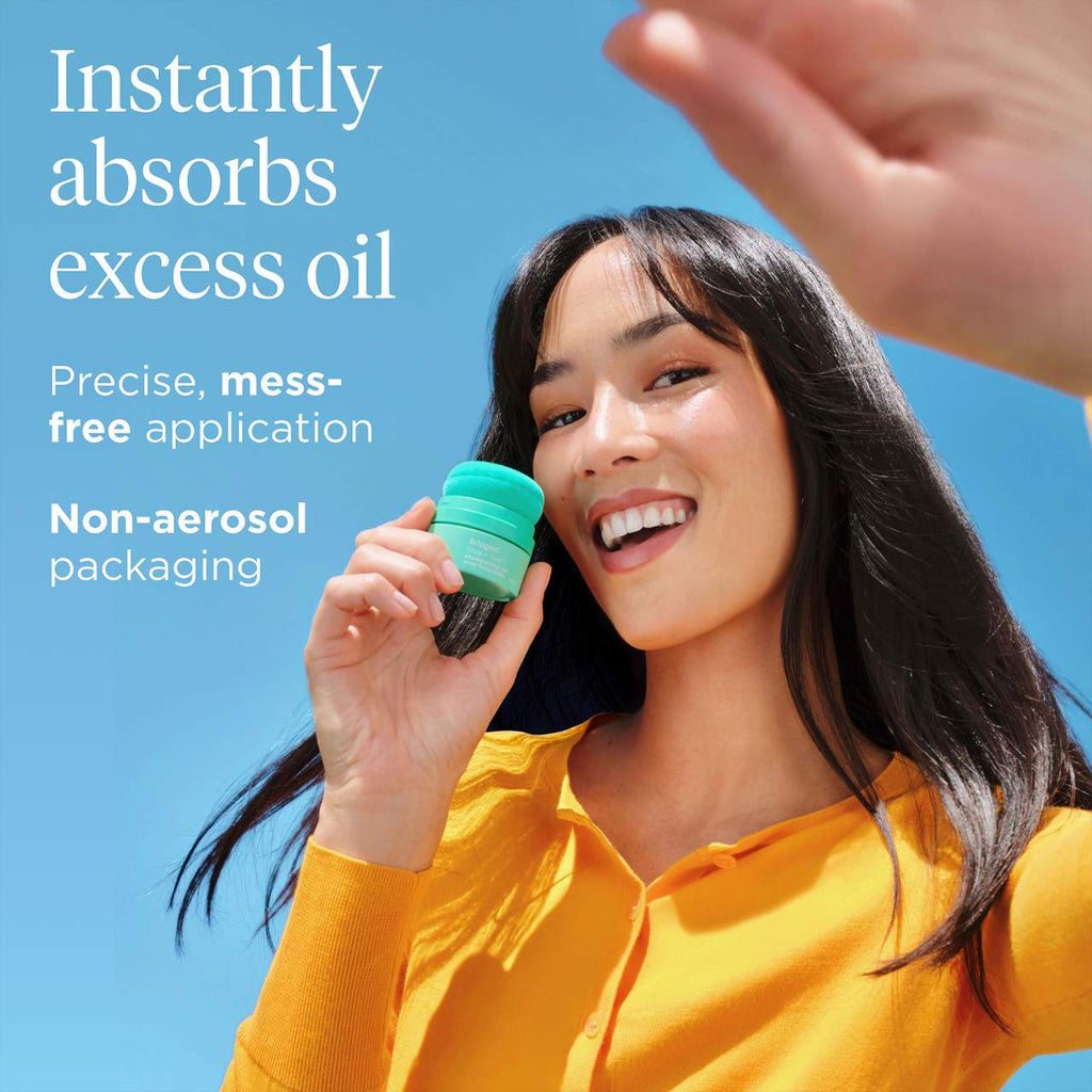 Briogeo  Style + Treat Non-Aerosol & Talc-Free Dry Shampoo Powder Puff 15GT