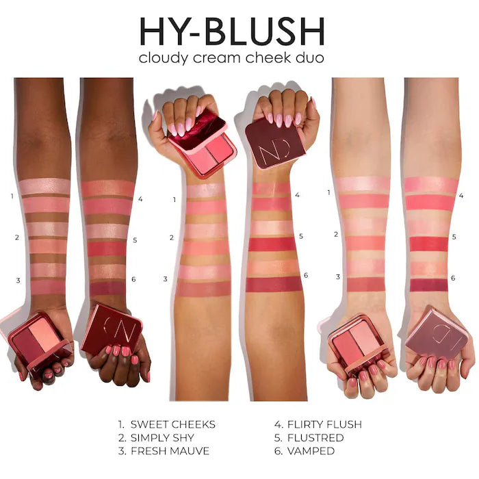 NATASHA DENONA  Hy-Blush Cloudy Cream Cheek Duo