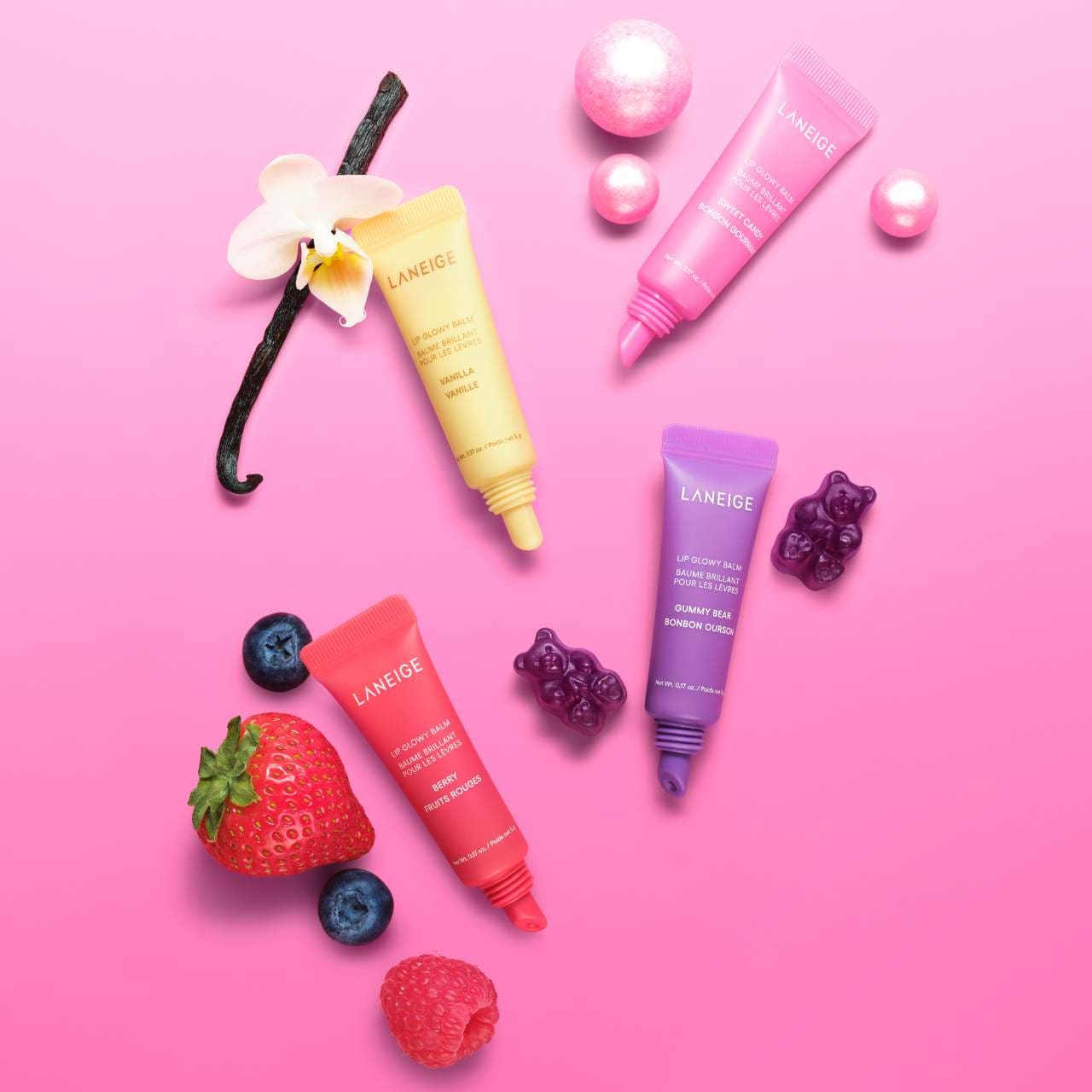 LANEIGE  Mini Lip Glowy Balm Set