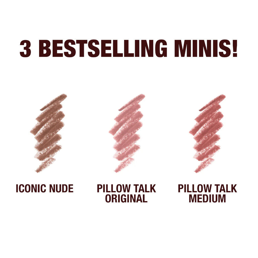 Charlotte Tilbury  Mini Iconic Lip Cheat Lip Liner Trio