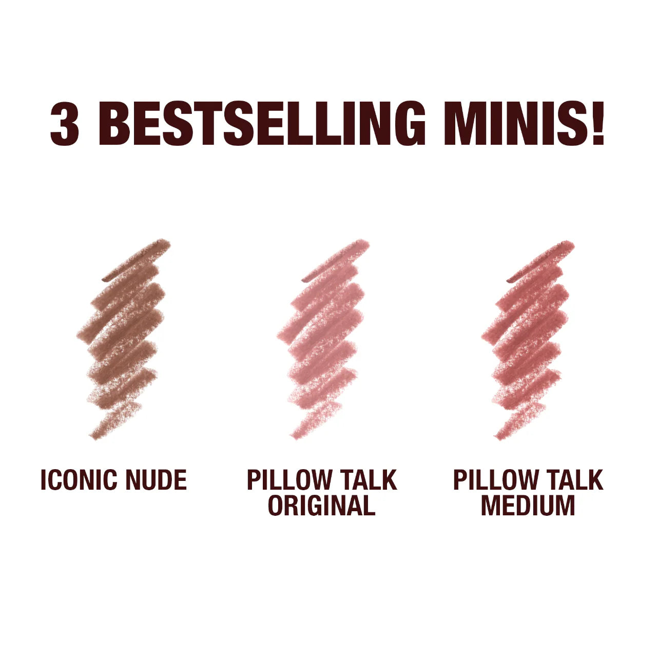Charlotte Tilbury  Mini Iconic Lip Cheat Lip Liner Trio