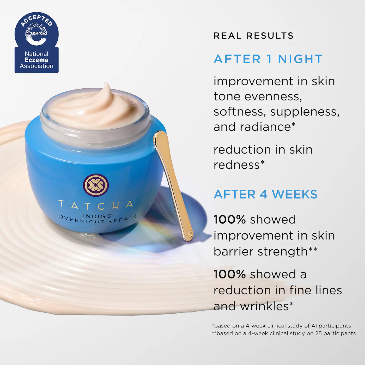Tatcha  Indigo Overnight Repair Redness Reducing Barrier Cream 50ml