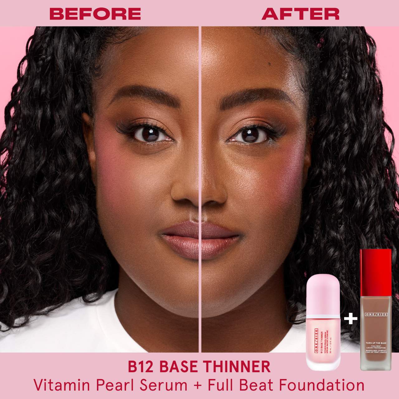 ONE/SIZE by Patrick Starrr  B12 Base Thinner Luminous Vitamin Pearl Boosting Serum 30ML
