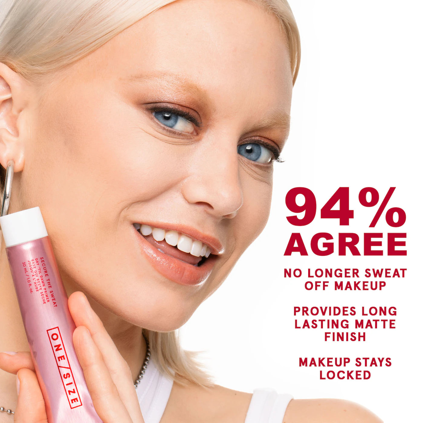 ONE/SIZE by Patrick Starrr  Mini Secure The Sweat Waterproof Mattifying Primer