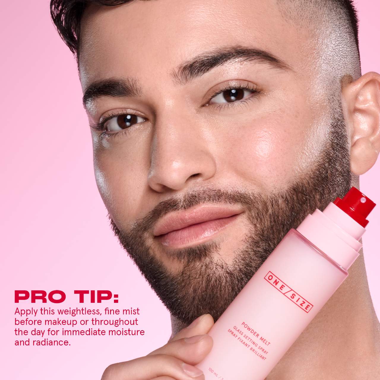 ONE/SIZE by Patrick Starrr  Powder Melt Glass Setting Spray