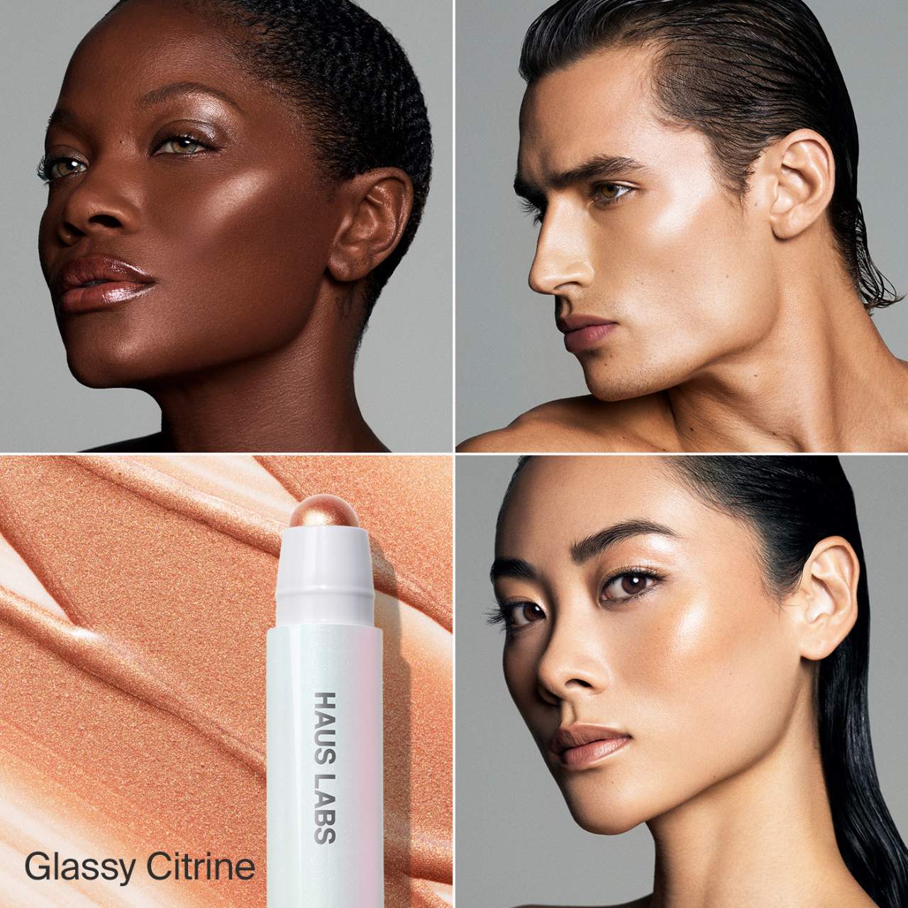 HAUS LABS BY LADY GAGA  Bio-Radiant Glassy Balm Highlighter Stick
