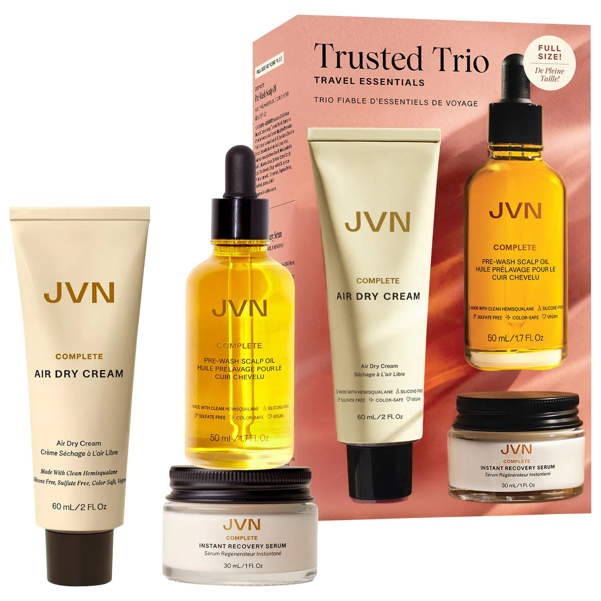 JVN  Trusted Trio Mini Essentials