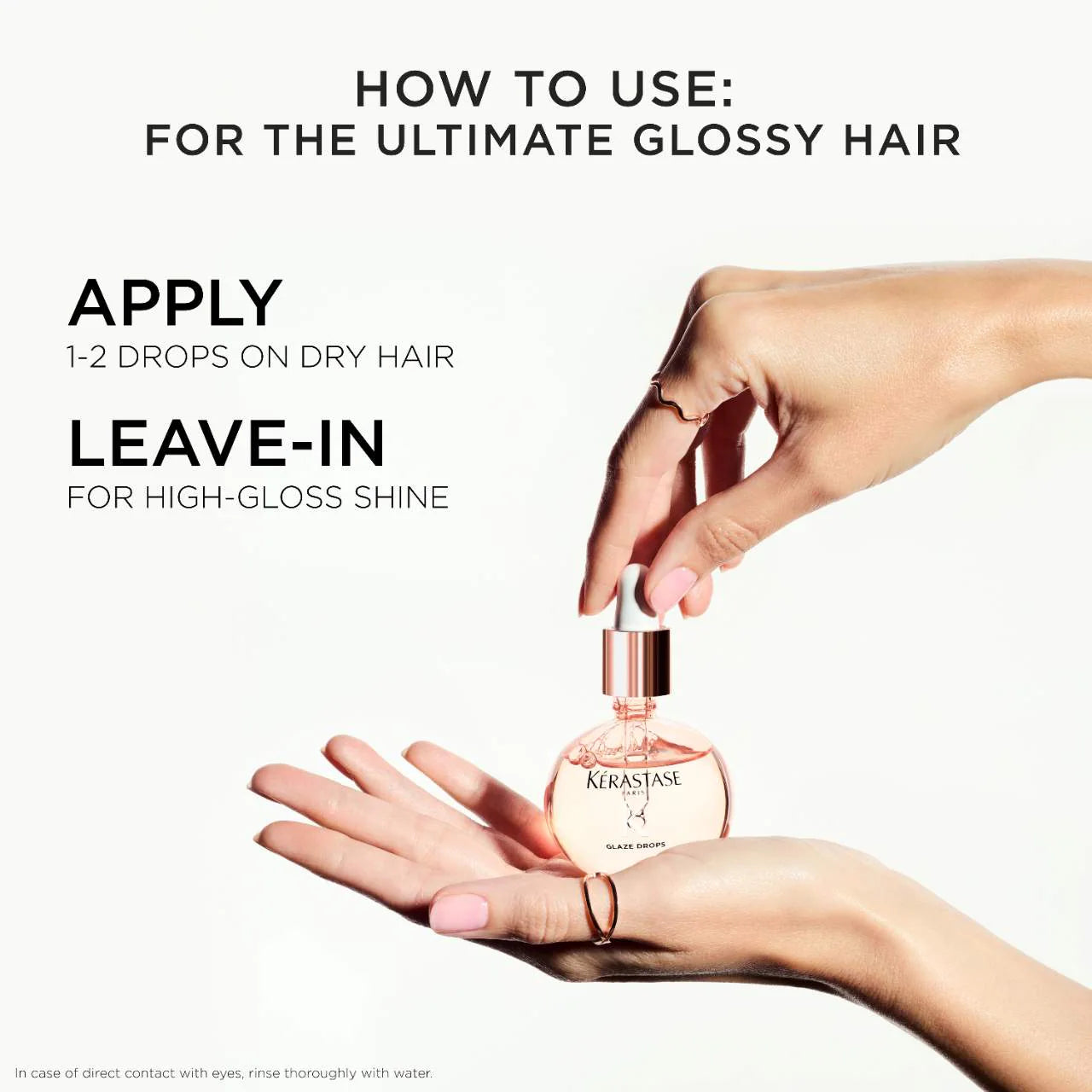 Kérastase  Gloss Absolu Glaze Drops Anti-Frizz Hair Oil 45ml
