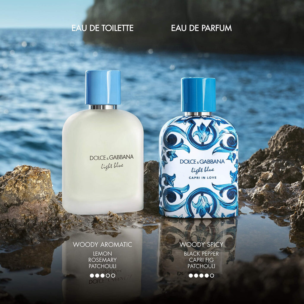 Dolce&Gabbana  Light Blue Pour Homme Eau de Toilette with Lemon & Patchouli 7.5ML
