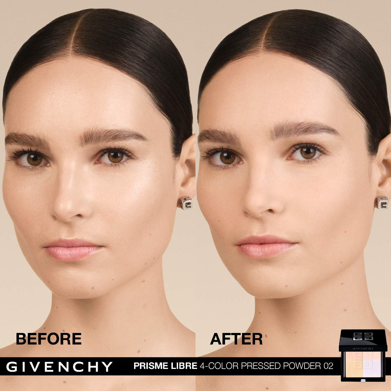 Givenchy  Prisme Libre Blurring & Color-Correcting Matte Pressed Powder
