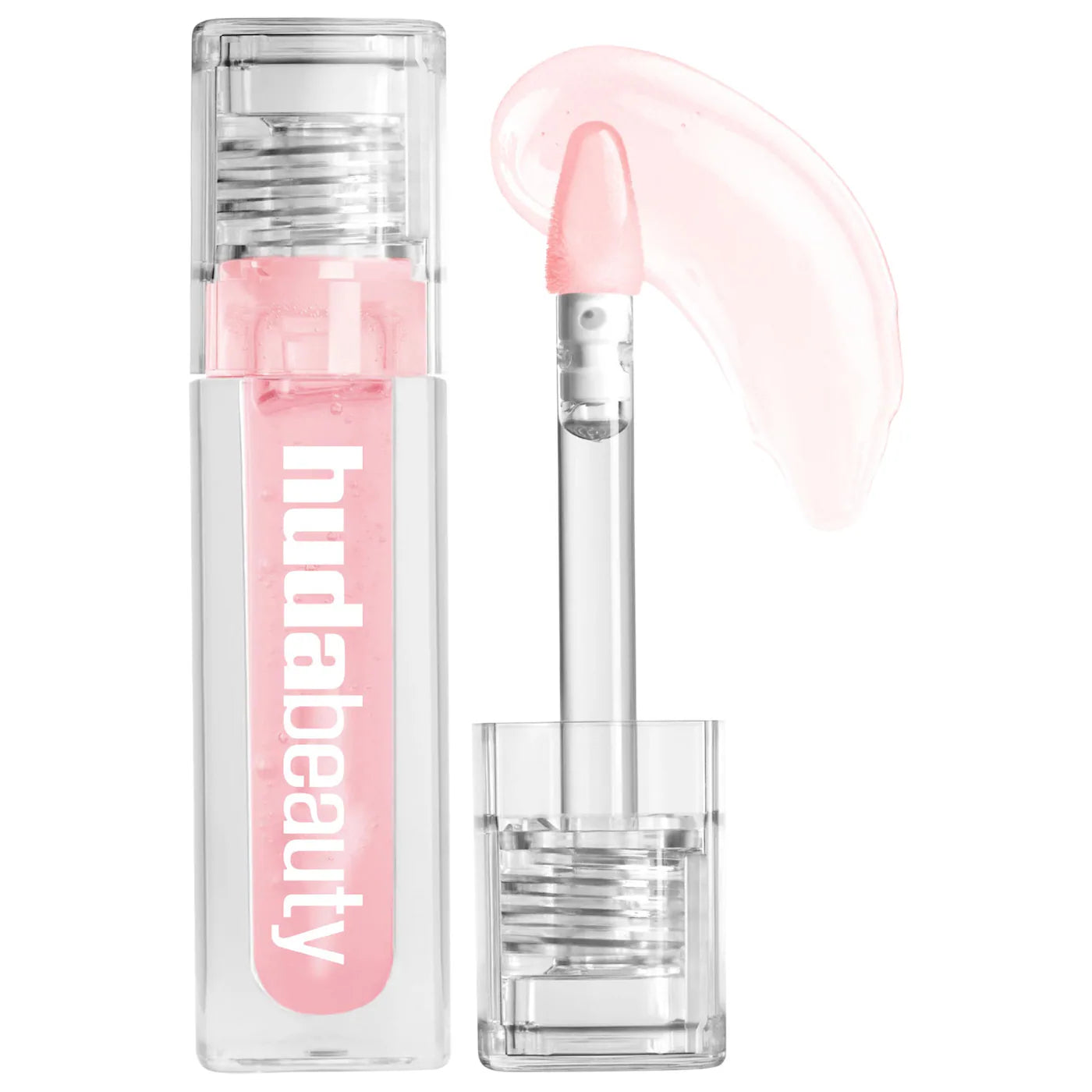 HUDA BEAUTY  Faux Filler Ultra-Hydrating Tinted Jelly Lip Oil Pink Lady