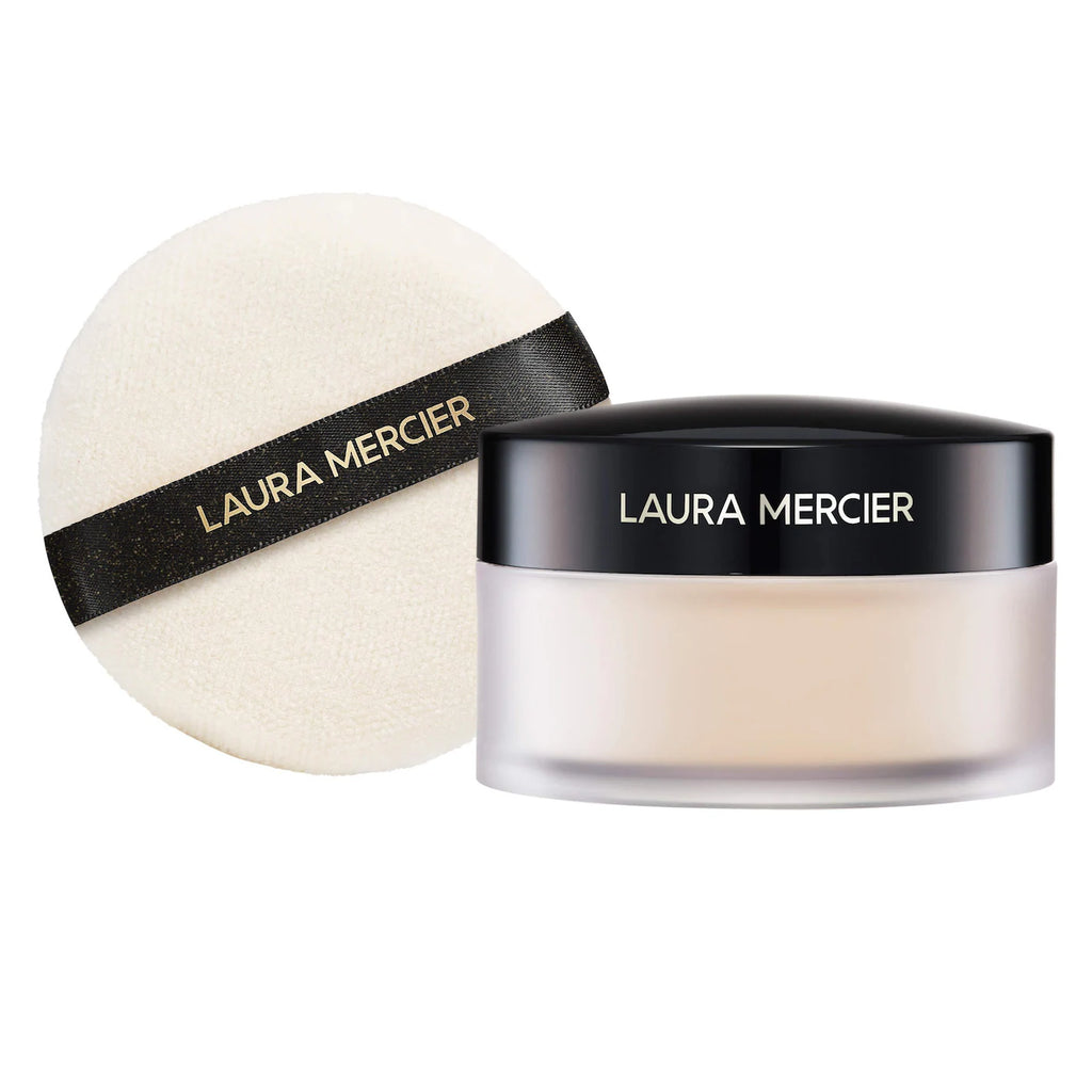Laura Mercier  Indulgent Icons Ultra-Blur Translucent Loose Setting Powder & Velour Puff Duo Gift Set