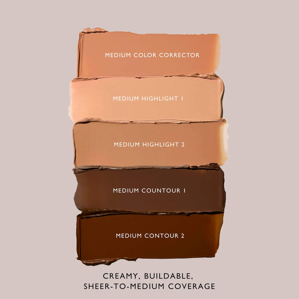 m.ph by Mary Phillips  Underpainting Face Highlight & Contour Palette