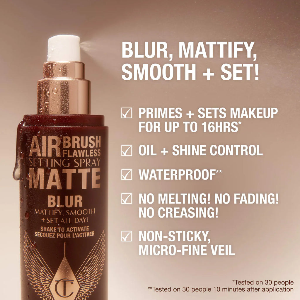 Charlotte Tilbury  Airbrush Flawless Matte Blurring & Waterproof Setting Spray