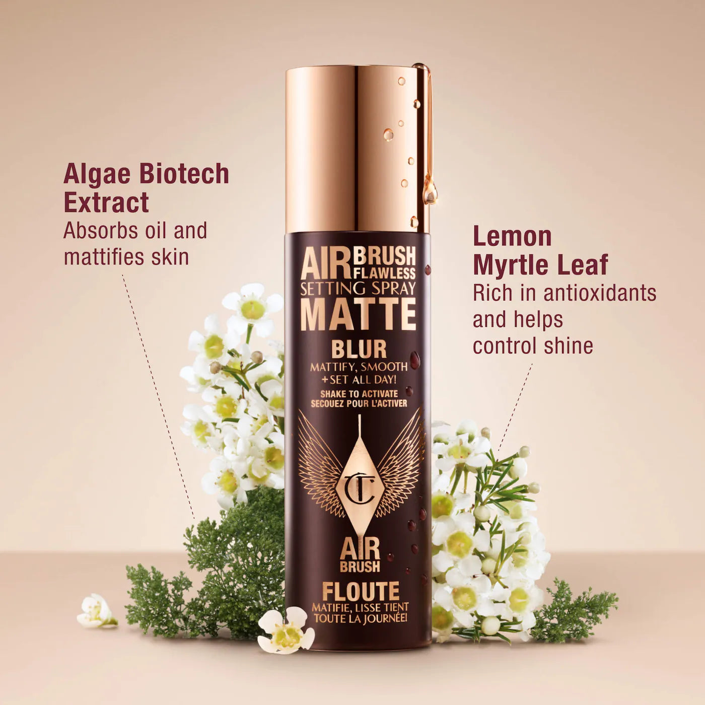 Charlotte Tilbury  Airbrush Flawless Matte Blurring & Waterproof Setting Spray