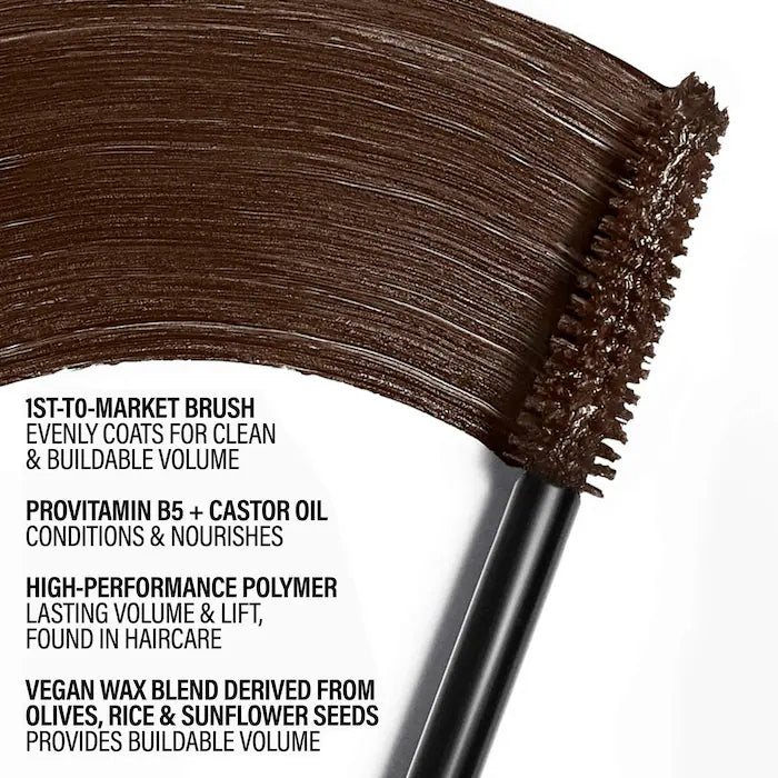 MAKEUP BY MARIO  Master Mascara® Volumizing & Lift Brown