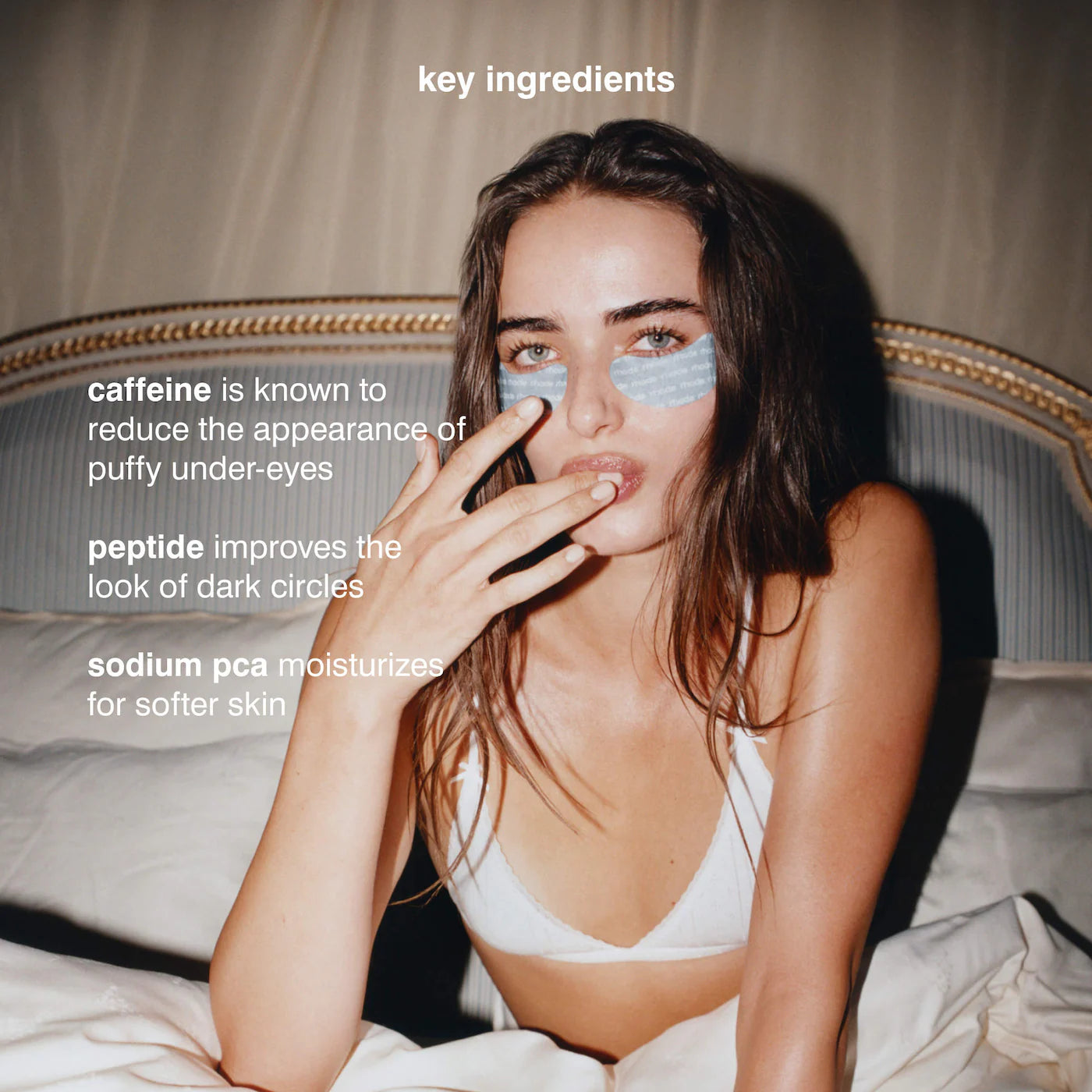 rhode  Peptide Eye Prep Depuffing Eye Patches