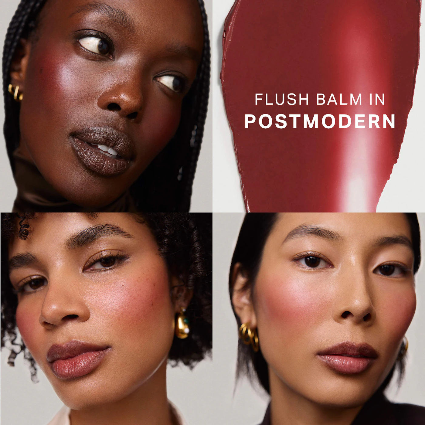MERIT  The Mini Flush Blush Balm Trio