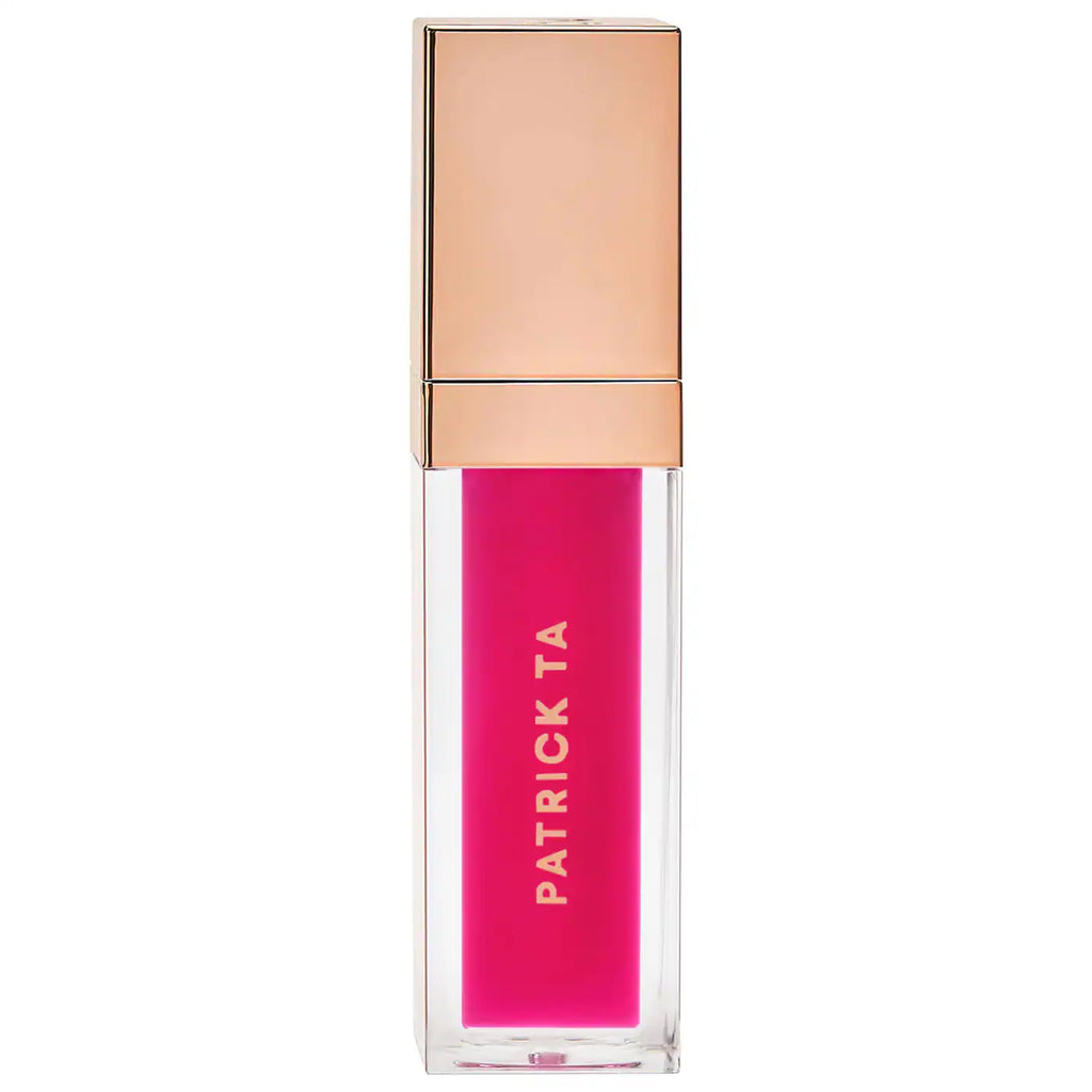 PATRICK TA  Major Volume Plumping Lip Gloss For The Girls - sheer hot pink