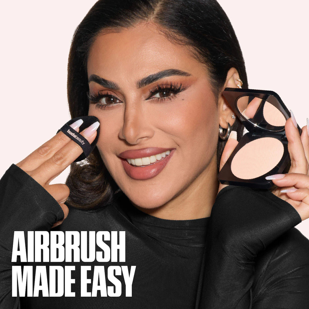 HUDA BEAUTY  Easy Bake Airbrush Matte Pressed Setting Powder