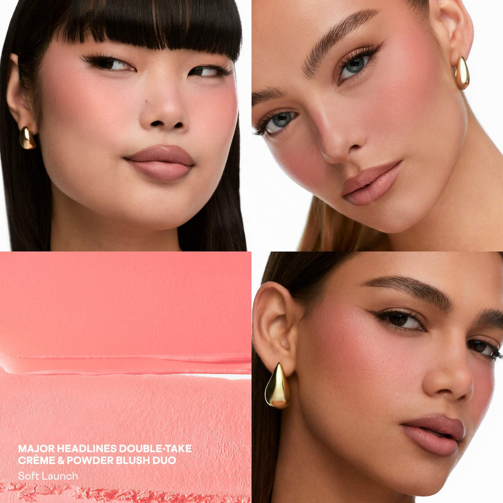 PATRICK TA  Major Headlines Double-Take Crème & Powder Blush Duo