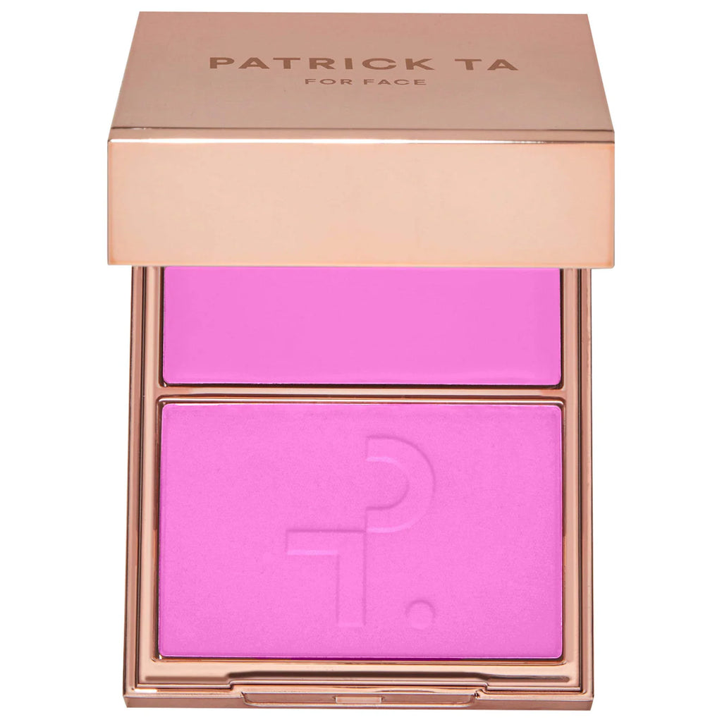 PATRICK TA  Major Headlines Double-Take Crème & Powder Blush Duo
