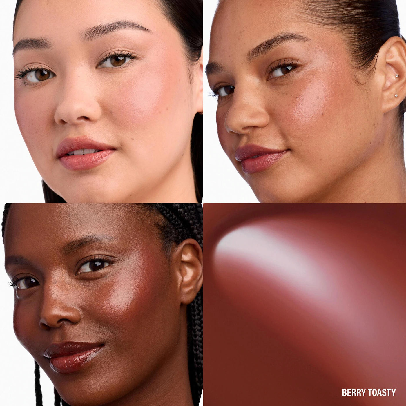 MAKEUP BY MARIO  Jelly Jar™ Lip & Cheek Multi-Use Balm Berry Toasty - rich berry