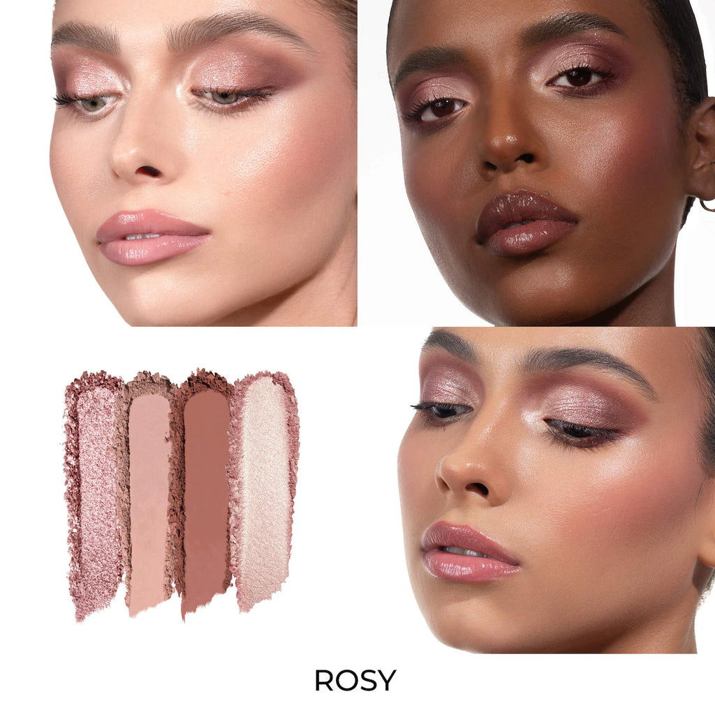 NATASHA DENONA  Luxe Glam Compact Quad Eyeshadow Palette