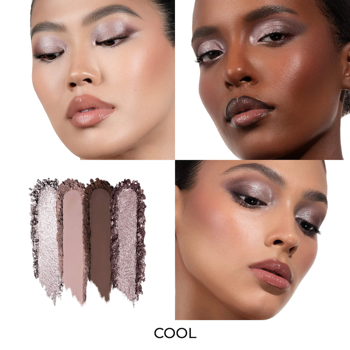 NATASHA DENONA  Luxe Glam Compact Quad Eyeshadow Palette