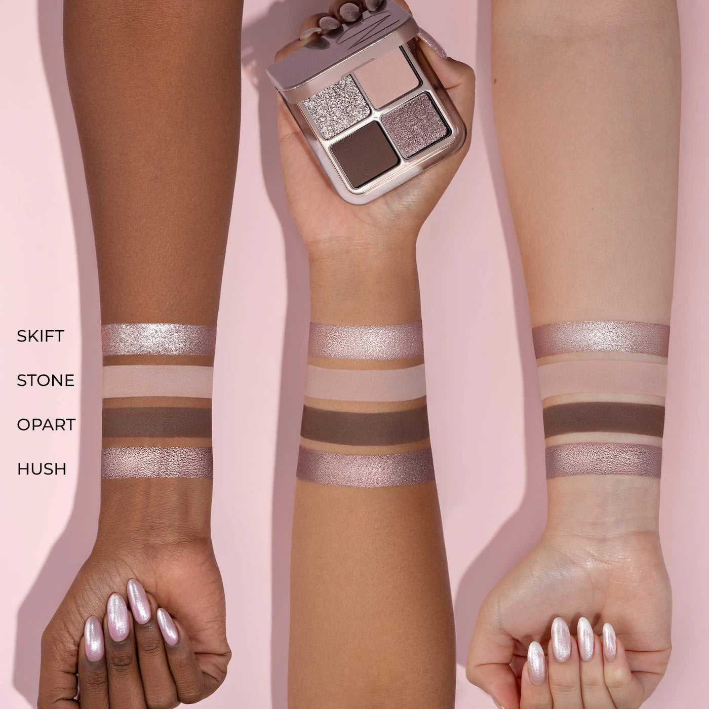 NATASHA DENONA  Luxe Glam Compact Quad Eyeshadow Palette